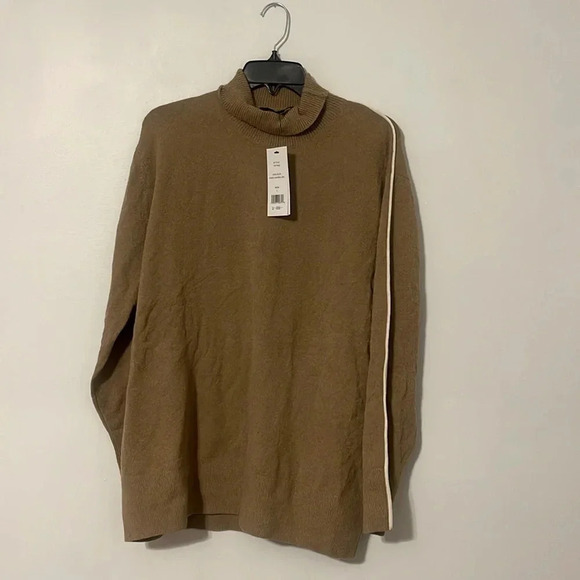 French Connection camel/ oatmeal Mel sweater NWT - Picture 1 of 10